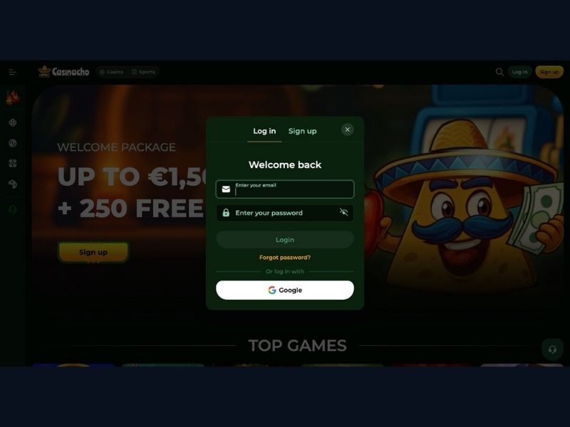 Pakiet powitalny Casinacho Casino Nacho Casino — jak działa krok po kroku dla nowego gracza